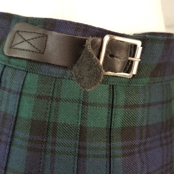 McCarthy 18 Black Watch Tartan Plaid Uniform Skirt - Picture 9 of 11